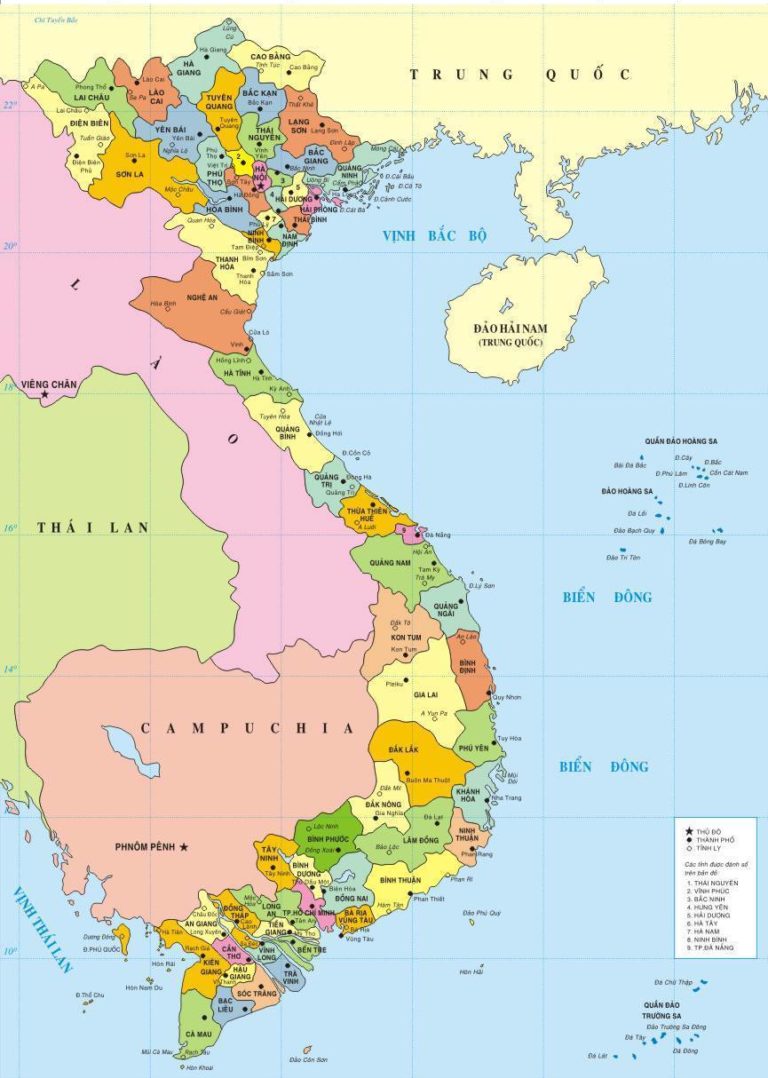 Bản đồ Việt Nam: Danh sách và bản đồ các tỉnh mới nhất năm 2026