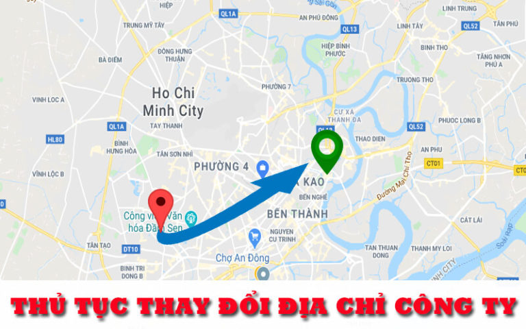 Thủ tục thay đổi địa chỉ công ty mới nhất 2026