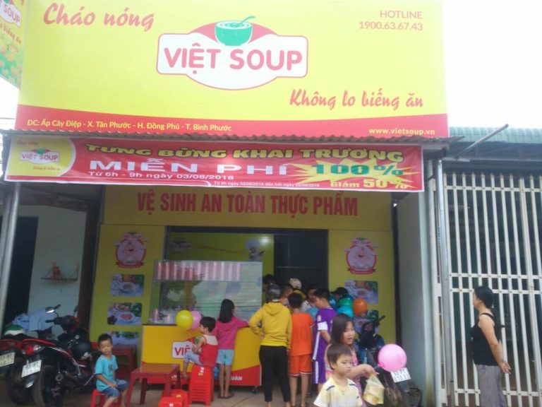 Quy trình mở cửa hàng cháo dinh dưỡng chi tiết nhất năm 2026