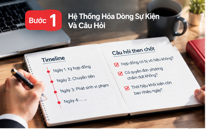Bước 1: Hệ Thống Hóa Dòng Sự Kiện Và Câu Hỏi