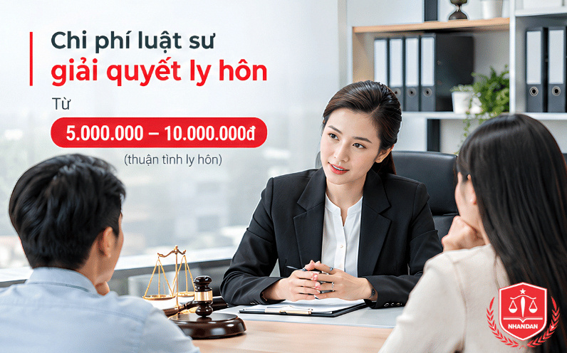 Phân chia chi phí thuê luật sư theo mức độ phức tạp của thủ tục ly hôn. 