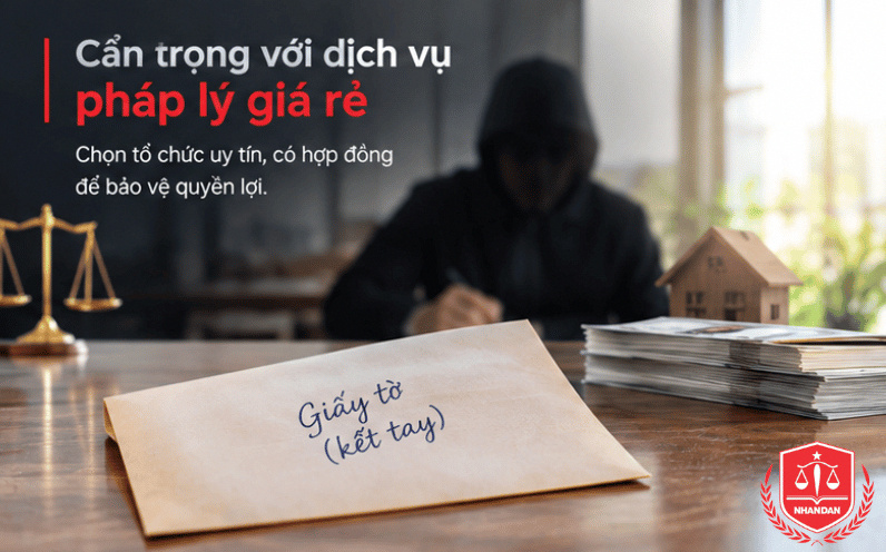 Các rủi ro pháp lý tiềm ẩn khi lựa chọn dịch vụ pháp lý giá rẻ và kém chất lượng. 