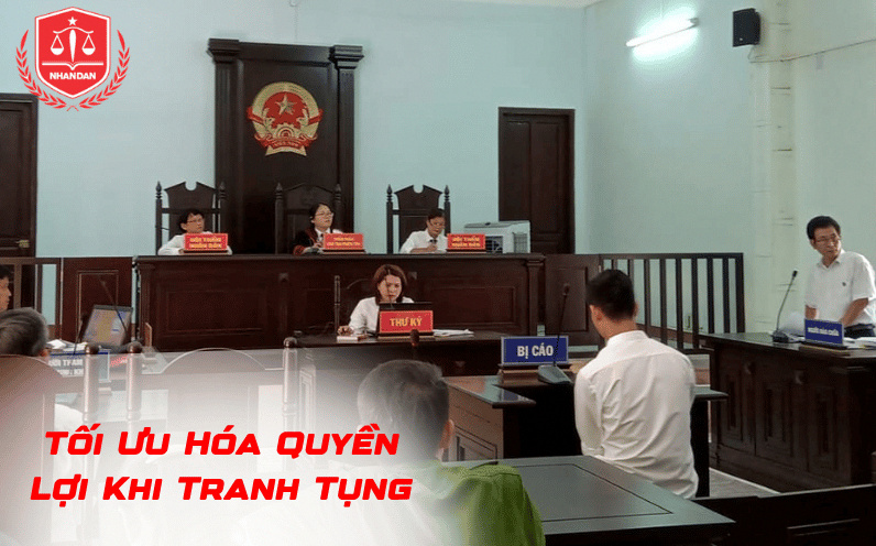 Khi tranh tụng luật sư có thể tối ưu hóa quyền lợi cho thân chủ bằng việc thực hiện các hành động được pháp luật cho phép.