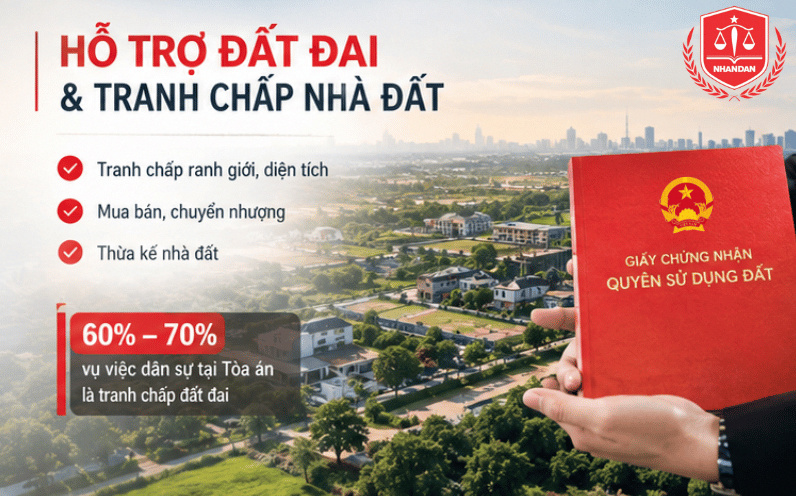 Dịch Vụ Luật Sư Tư Vấn Pháp Lý Cho Cá Nhân Và Doanh Nghiệp 4 Luật sư tư vấn pháp lý hỗ trợ thủ tục đất đai và xử lý tranh chấp nhà đất