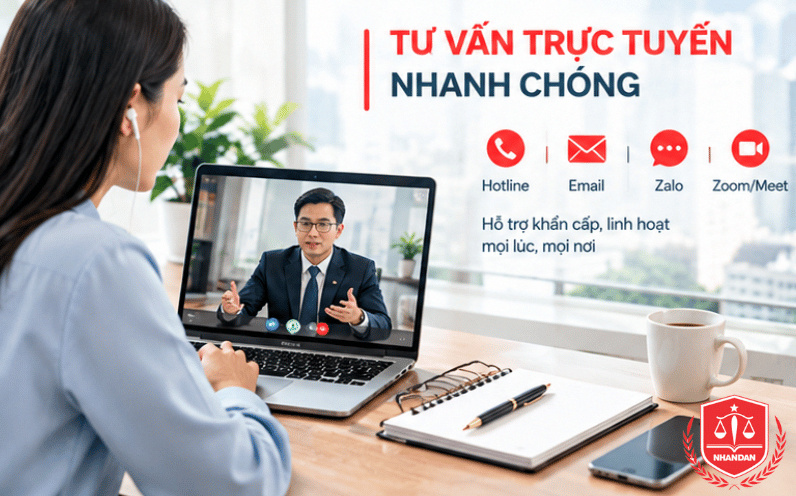 Dịch Vụ Luật Sư Tư Vấn Pháp Lý Cho Cá Nhân Và Doanh Nghiệp 8 Tư vấn pháp lý trực tuyến nhanh chóng, linh hoạt và tiết kiệm thời gian