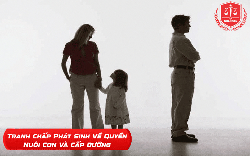 Tranh chấp phát sinh về quyền nuôi con và cấp dưỡng làm ảnh hưởng thời gian ly hôn