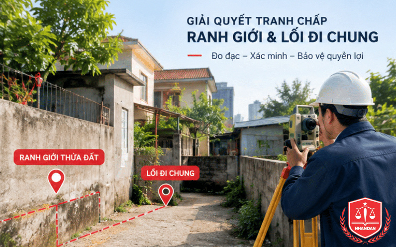 Dịch Vụ Thuê Luật Sư Tranh Chấp Đất Đai Tại Hà Nội Uy Tín 3 Luật Nhân Dân hỗ trợ thu thập chứng cứ bảo vệ quyền lợi trong tranh chấp ranh giới và lối đi
