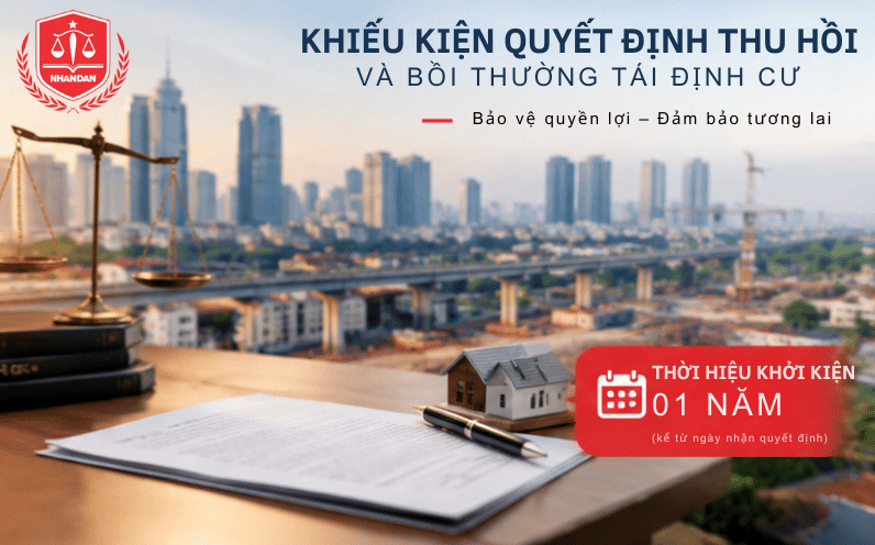 Dịch Vụ Thuê Luật Sư Tranh Chấp Đất Đai Tại Hà Nội Uy Tín 4 Luật Nhân Dân đại diện bảo vệ quyền lợi hợp pháp trong khiếu kiện quyết định thu hồi đất và tái định cư
