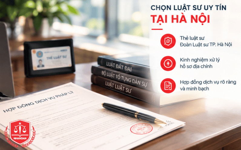 Dịch Vụ Thuê Luật Sư Tranh Chấp Đất Đai Tại Hà Nội Uy Tín 6 Một số tiêu chí lựa chọn luật sư tại Hà Nội