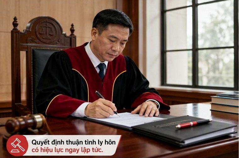 Bản Án Hoặc Quyết Định Ly Hôn Có Hiệu Lực Khi Nào Theo Luật? 2 Bản án hoặc quyết định ly hôn có hiệu lực khi nào? Quyết định thuận tình ly hôn phát sinh hiệu lực ngay sau khi Thẩm phán ký ban hành.