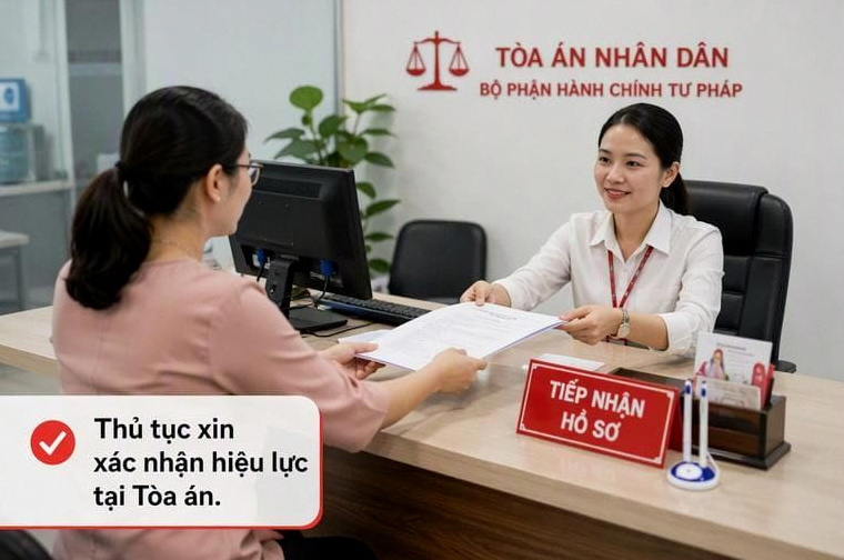 Bản Án Hoặc Quyết Định Ly Hôn Có Hiệu Lực Khi Nào Theo Luật? 10 Đương sự cần thực hiện thủ tục xin đóng dấu xác nhận hiệu lực bản án tại Tòa án sơ thẩm.(Ảnh minh họa)