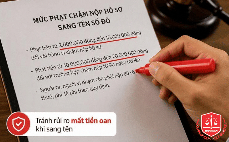 Nắm rõ các quy định pháp luật giúp người dân tránh được rủi ro bị phạt chậm nộp hoặc phát sinh chi phí ngoài dự kiến.