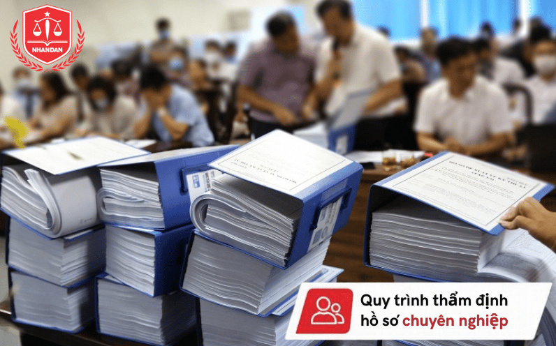 Phí thẩm định hồ sơ bù đắp chi phí kiểm tra thực địa và xác minh tính pháp lý tại Văn phòng Đăng ký đất đai.