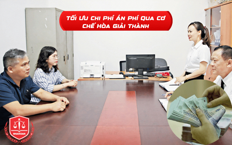 Thỏa thuận thành trước hoặc tại phiên tòa sơ thẩm giúp tối ưu chi phí án phí.