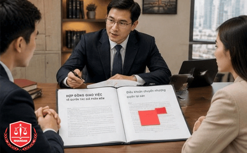 Giải quyết minh bạch hợp đồng lao động và thỏa thuận giao việc giúp doanh nghiệp sở hữu trọn vẹn quyền hợp pháp đối với phần mềm. (Ảnh minh họa)