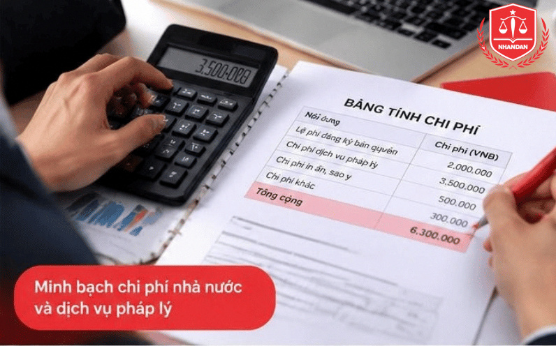 Nắm rõ biểu phí giúp quá trình nộp hồ sơ diễn ra thuận lợi, không gián đoạn. (Ảnh minh họa)