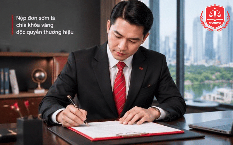 Tuân thủ nguyên tắc nộp đơn đầu tiên giúp doanh nghiệp bảo vệ trọn vẹn quyền sở hữu thương hiệu trước đối thủ.