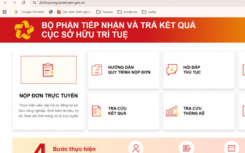 Tra cứu và theo dõi tiến trình xử lý trên Cổng dịch vụ công.