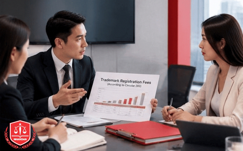 Doanh nghiệp tính toán chi tiết các khoản lệ phí nhà nước căn cứ theo Biểu mức thu phí sở hữu công nghiệp.
