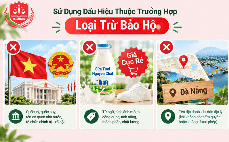 Hướng Dẫn Đăng Ký Thương Hiệu Tại Hà Nội Đầy Đủ Thủ Tục Và Chi Phí 10 Loại trừ bảo hộ với các dấu hiệu không có khả năng phân biệt.