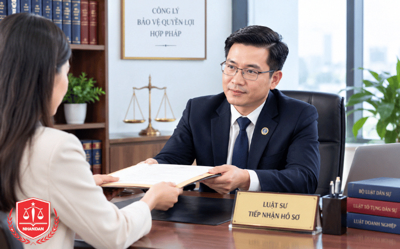 Dịch Vụ Giải Quyết Tranh Chấp Nhãn Hiệu Uy Tín Và Hiệu Quả 7 Luật sư tiếp nhận hồ sơ và tiến hành đánh giá căn cứ pháp lý.