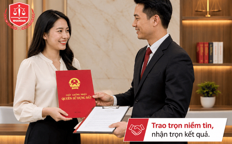 Dịch Vụ Làm Sổ Đỏ Trọn Gói Tại Hà Nội Nhanh Chóng Đúng Luật 10 Bàn giao Giấy chứng nhận quyền sử dụng đất hợp pháp tận tay khách hàng sau khi hoàn tất dịch vụ trọn gói.