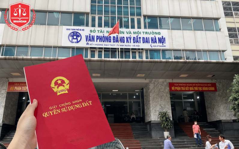 Đại diện khách hàng nộp hồ sơ và làm việc trực tiếp tại Chi nhánh Văn phòng Đăng ký đất đai các quận, huyện.