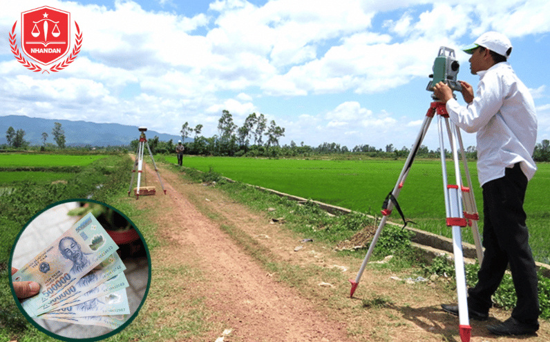 Phí đo đạc thẩm định không thống nhất toàn quốc mà do Hội đồng nhân dân cấp tỉnh quy định.