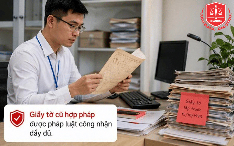 Đất có giấy tờ cũ lập trước ngày 15/10/1993 được giải quyết cấp sổ thuận lợi theo Điều 137 Luật Đất đai 2024.