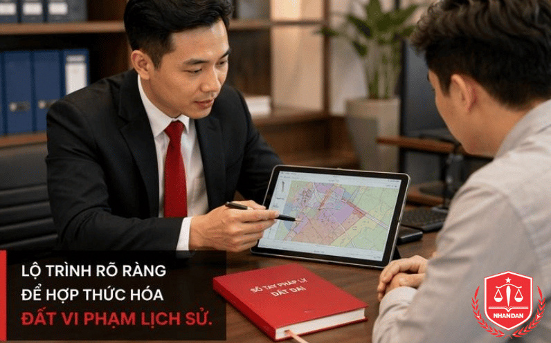 Chuyên gia tư vấn pháp lý giải đáp các vướng mắc về hợp thức hóa đất giao không đúng thẩm quyền.