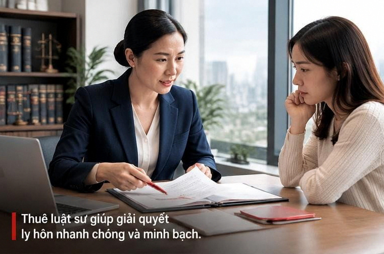 Khi nào nên thuê luật sư giải quyết ly hôn? Sự hỗ trợ từ luật sư giúp khách hàng nắm rõ hành lang pháp lý khi ly hôn.