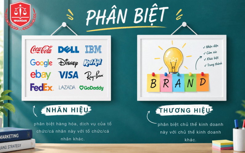 Nhãn Hiệu Bị Trùng Có Đăng Ký Được Không Và Giải Pháp Xử Lý Theo Luật 10 Phân biệt sự khác nhau giữa thương hiệu và nhãn hiệu.