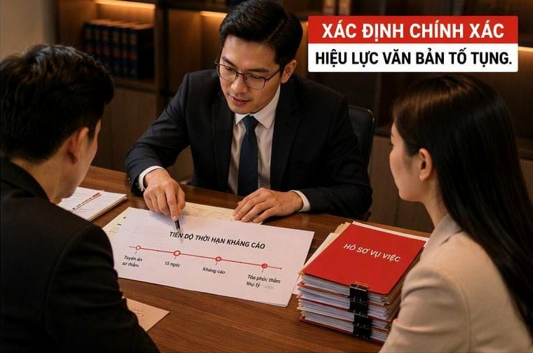 Việc nắm rõ các mốc thời gian kháng cáo, kháng nghị giúp đương sự tránh được những rủi ro pháp lý ngoài ý muốn.