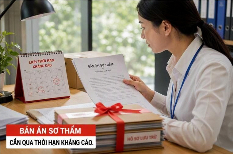 Bản án ly hôn sơ thẩm chỉ có hiệu lực pháp luật sau khi hết thời hạn kháng cáo, kháng nghị mà không có khiếu nại.(Ảnh minh họa)