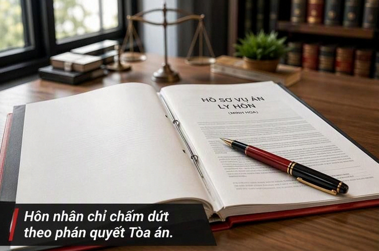 Thời Điểm Quan Hệ Hôn Nhân Chấm Dứt Theo Pháp Luật Hiện Hành 2 Thời điểm quan hệ hôn nhân chấm dứt theo pháp luật (Ảnh minh họa)
