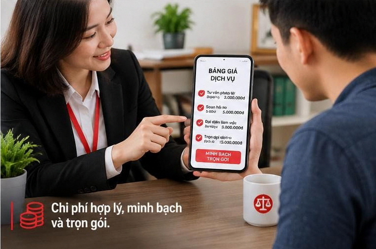 Thuê Luật Sư Ly Hôn Thuận Tình Có Cần Thiết Không? Phân Tích Thực Tế Và Chi Phí 10 Biểu phí dịch vụ pháp lý rõ ràng, minh bạch tương ứng với các gói hỗ trợ thực tế.